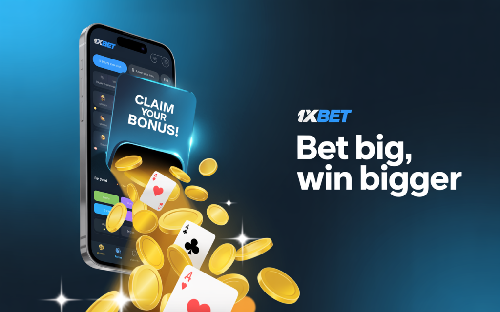 Bonus sur le site officiel de 1xBet